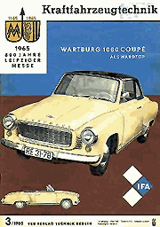 Das NEUE Wartburg 1000 Coupe